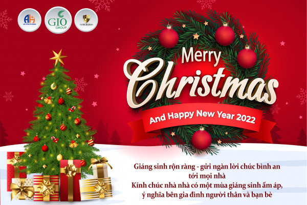 GIO GROUP chúc mừng Giáng sinh và năm mới 2022