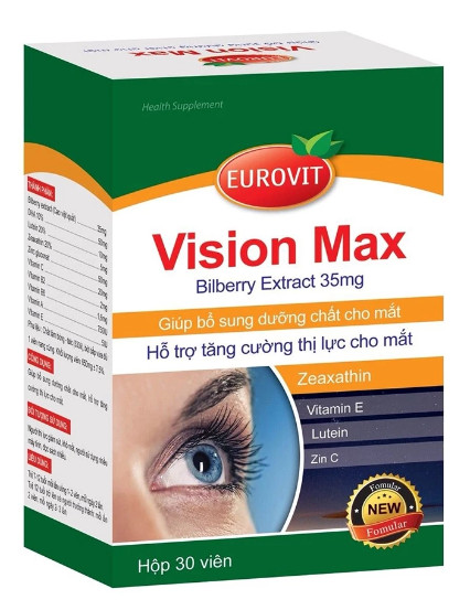 Vision Max Eurovit (Hộp 30 viên)
