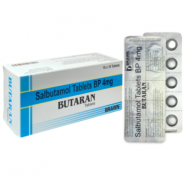 Butaran Salbutamol 4mg (H 10*10 viên)