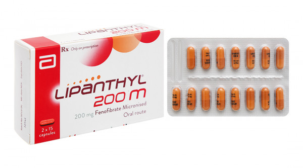 Lipanthyl 200mg Abbott (H 2*15 viên)