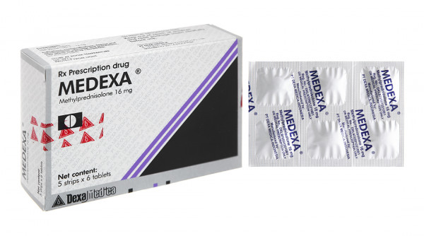 Medexa 16mg (Hộp 5 vỉ x 6 viên)