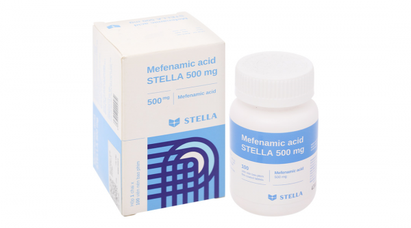 Mefenamic Acid Stella 500mg (chai 100 viên)