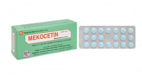 Mekocetin 0.5mg Mekophar (H 5*20 viên)