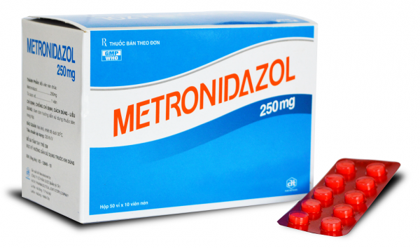 Metronidazol 250mg Hà Tây (H 50 vỉ * 10 viên)