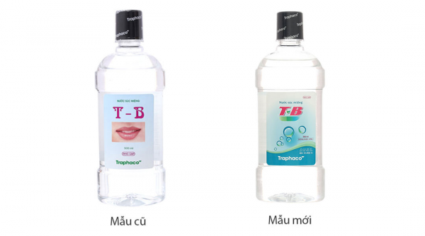 Nước súc miệng TB trắng (chai 500ml)