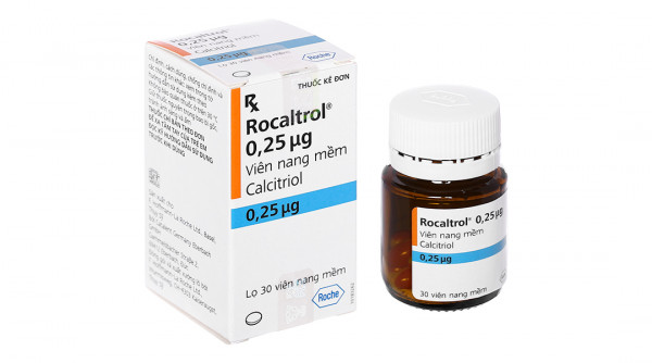 Rocaltrol 0.25mcg Catalent (Lọ 30 viên)