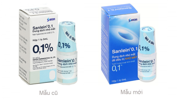 Sanlein 0.1% Santen (Lọ 5ml)