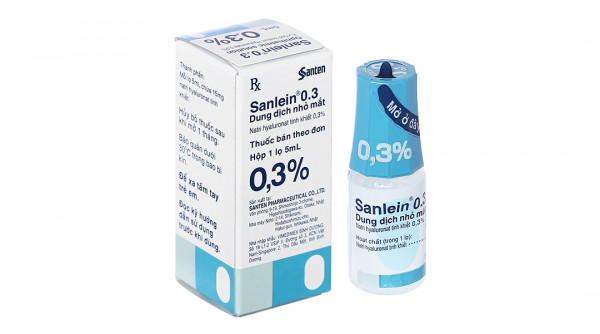 Sanlein 0,3% Santen (Lọ 5ml)