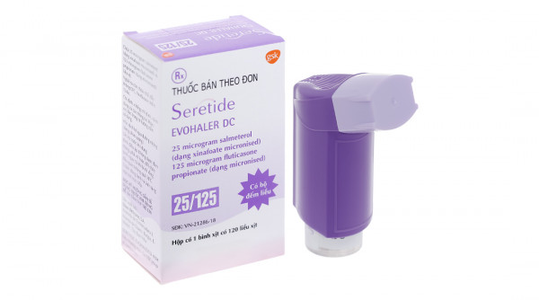 Seretide 25/125mcg Evohaler ( Lọ 120 liều)