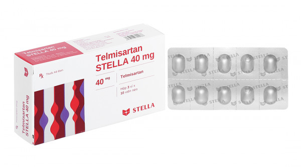 Telmisartan Stella 40mg (H 3*10 viên)