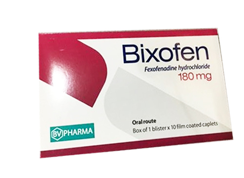 Bixofen 180mg ( H 5 vỉ x 10 viên )