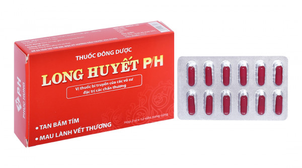 Long huyết PH ( H 2*12 viên )