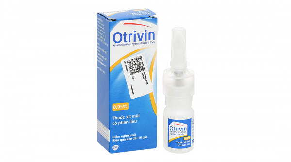 Otrivin 0.05% Novartis xịt mũi (10ml)