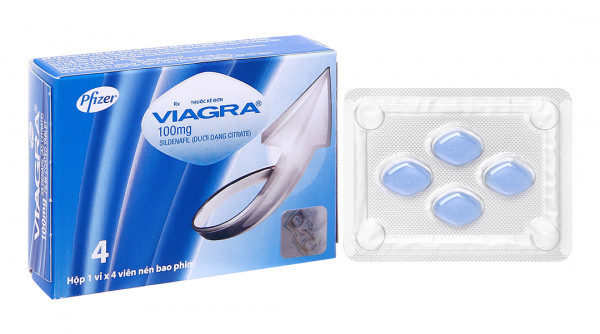 Viagra 100mg Pfizer (H 4 viên)