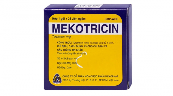 Mekotricin 1mg Mekophar (H24 viên)