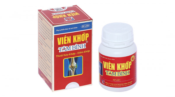 Viên Khớp Tâm Bình ( Lọ 60 viên )