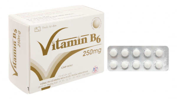 Vitamin B6 250mg Mekophar (H 10*10 viên)