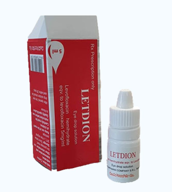 Nhỏ mắt Letdion 5mg/ml