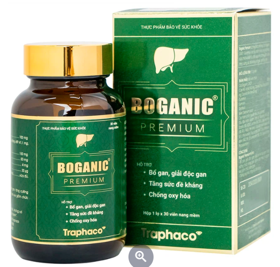 Boganic premium (Lọ 30 viên) Traphaco