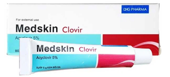 Medskin Clovir 5% DHG (Tub 5g)