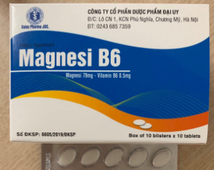 Magnesi B6 Đại Uy (H 10*10 viên)