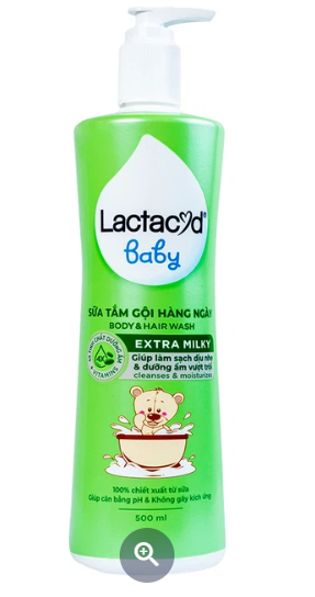 Lactacyd Baby Extra Milky (Chai 500ml)