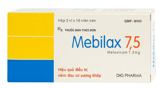 Mebilax 7.5mg DHG (H 2*10 viên)