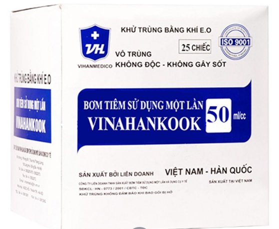 Bơm tiêm Vinahankook 50ml