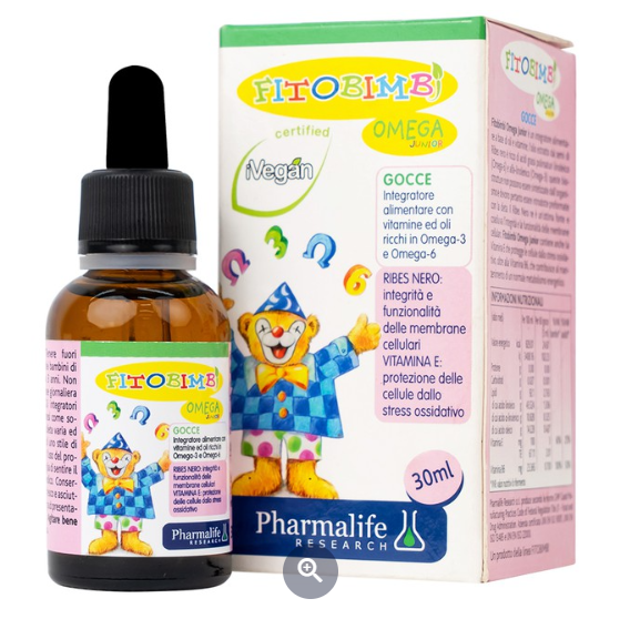 Fitobimbi Omega Junior Gocce (Chai 30ml)