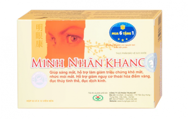 Minh nhãn khang (H 3*10 viên)