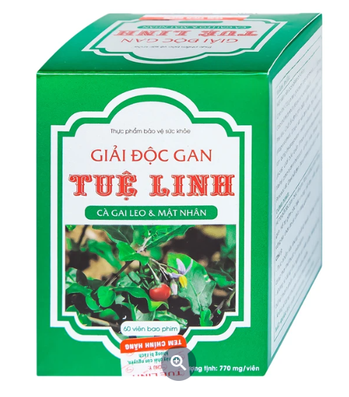 Giải độc gan Tuệ Linh (Lọ 60 viên)