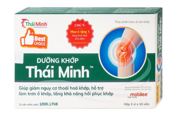 Dưỡng Khớp Thái Minh ( H 2 vỉ * 10 V )