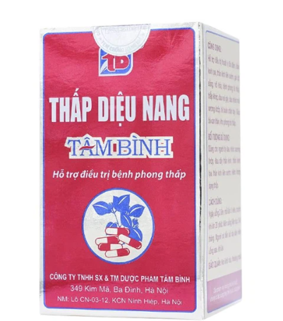 Thấp Diệu Nang Tâm Bình ( Lọ 60 V )