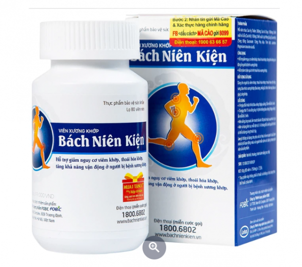 Bách Niên Kiện ( Lọ 80 viên )