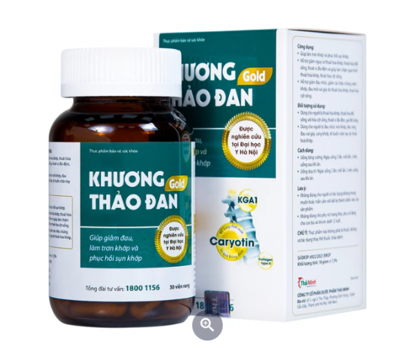 Khương Thảo Đan (Lọ 30 viên )