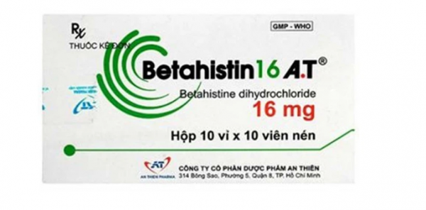 Betahistin 16mg An Thiên (H 10 * 10 viên )