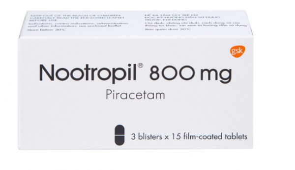 Nootropyl 800mg GSK ( H3 vỉ *15 viên )