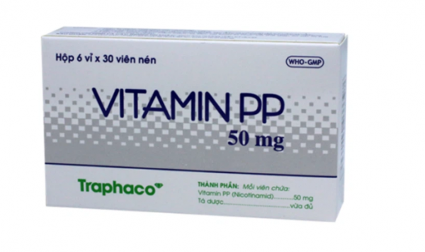 Vitamin PP 50mg Traphaco (H 6*30 viên)