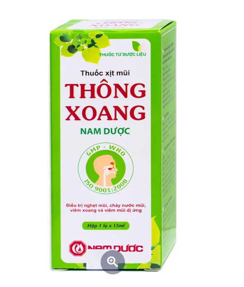 Xịt rửa mũi xoang Nam Dược (Chai 75ml)