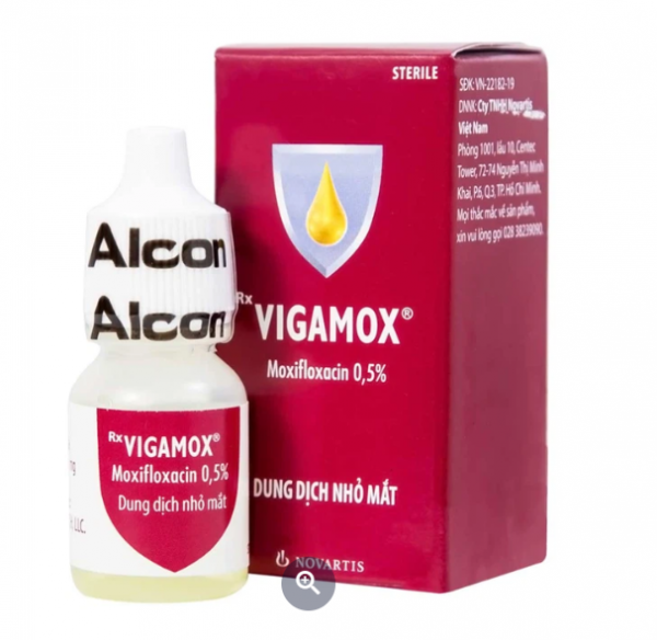 Vigamox Alcon (lọ 5ml)