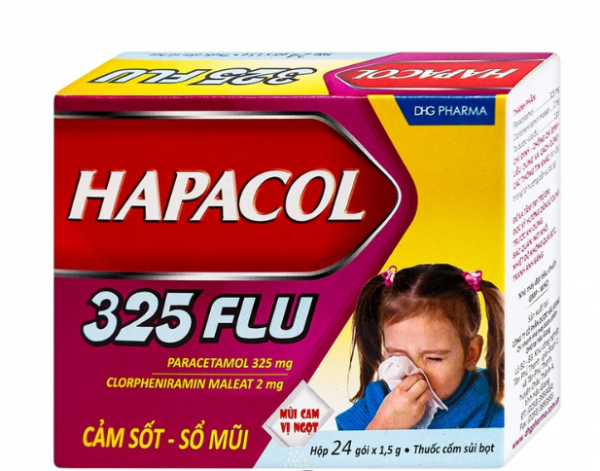 Hapacol 325 Flu (H/24 gói)