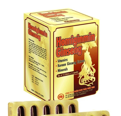 Homiginmin Ginseng (H 12*5 viên)