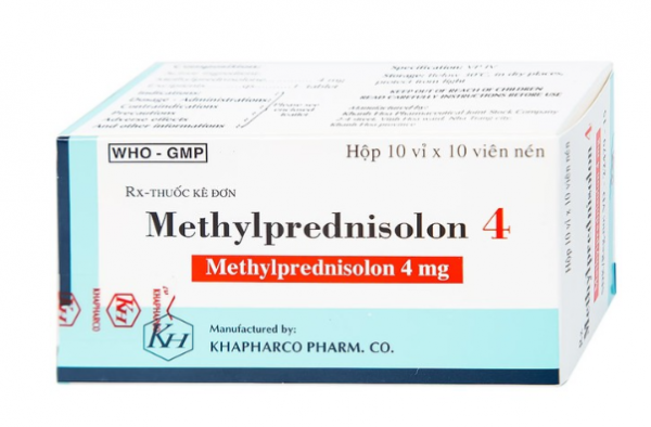 Methylprednisolon 4mg Khaphacor