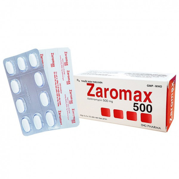 Zaromax 500mg DHG (H 3*10 viên)