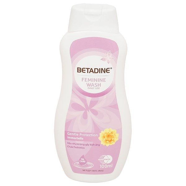 Betadine Gentle vệ sinh phụ nữ (Chai 100ml)