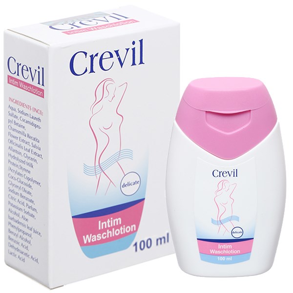 Crevil dung dịch vệ sinh phụ nữ (Chai 100ml)