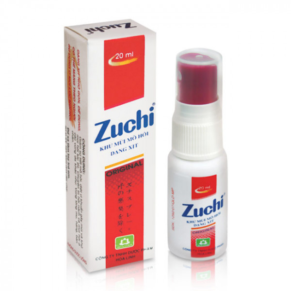 Zuchi Hoa Linh khử mùi hôi cơ thể (Chai 20ml)