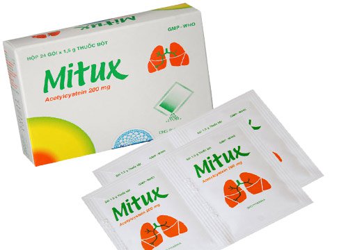 Mitux 200mg DHG (Hộp 24 gói)