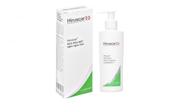 Sữa rửa mặt Hiruscar Anti-Acne (Chai 100ml)