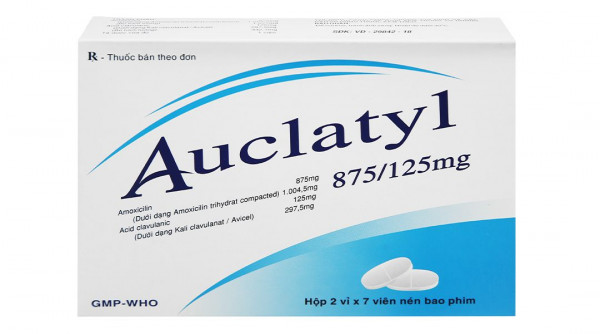 Auclatyl 875/125mg (H 2 * 7 viên)